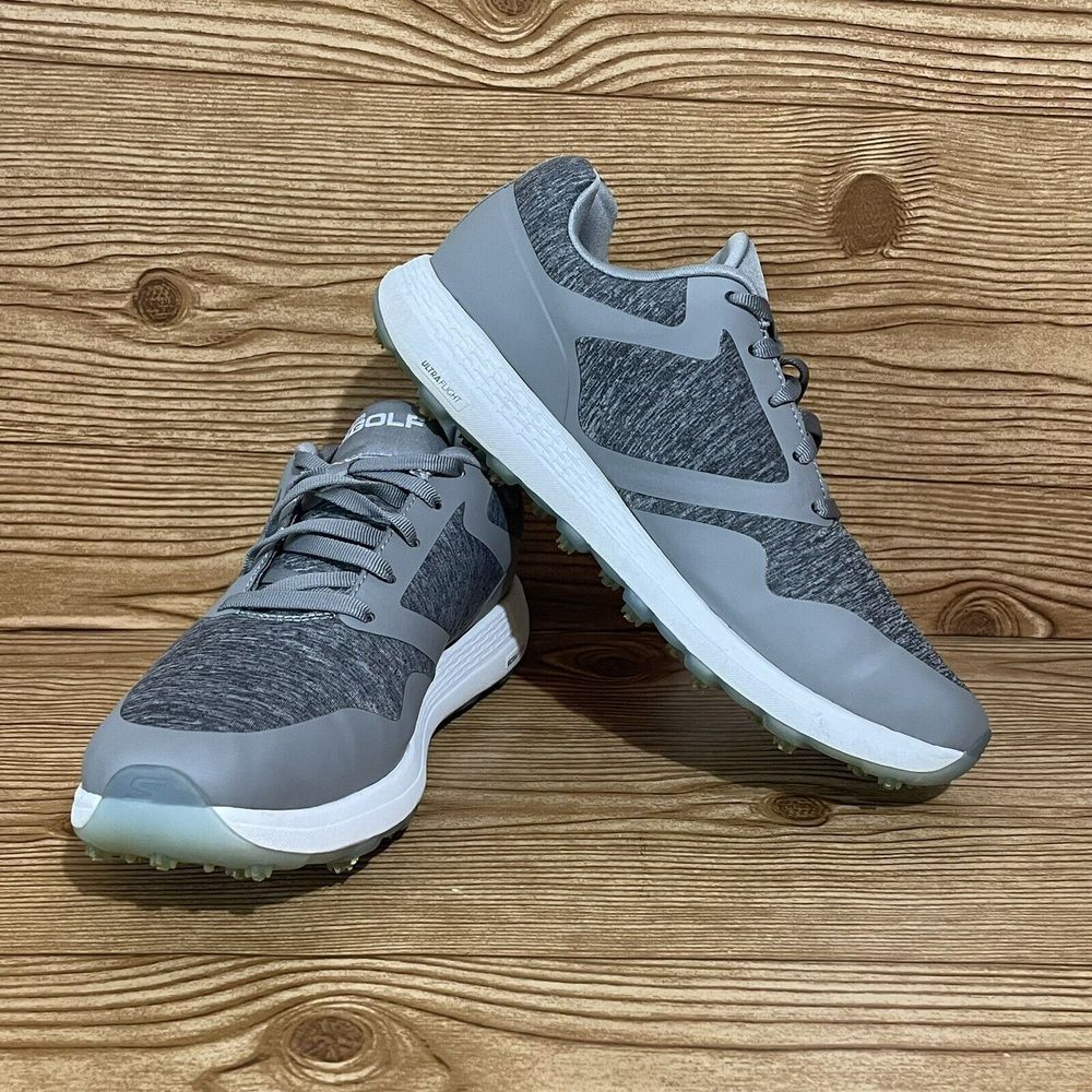 Sketchers Golf Shoes Women's 9 Grey GoGolf Ultra Flight Comfort Golfing Outdoor
